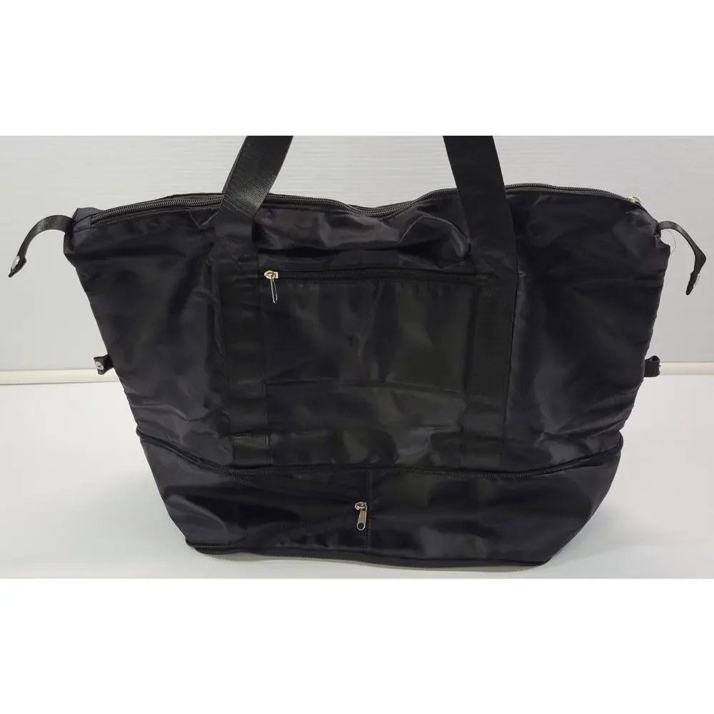 HH) Foldable Lightweight Black Nylon 16